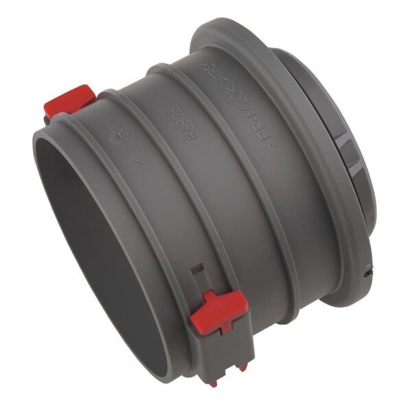 Helios FRS-ES 75  Einzelstutzen DN 75 m. Bajonettverschluss f.Blechteile