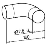 Helios FRS-B 75 FlexPipe Kurz-Bogen 90°