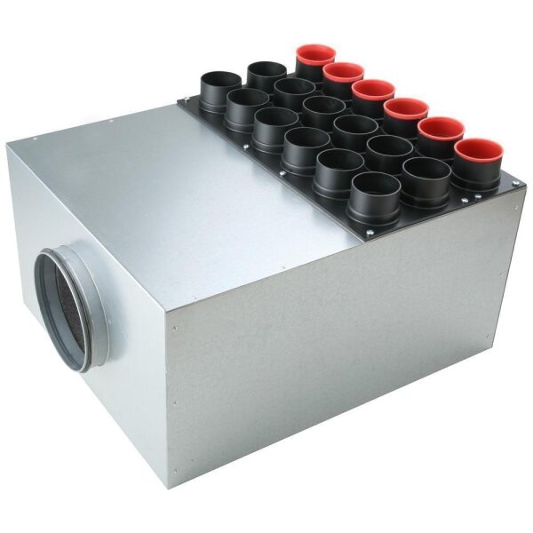 Helios FRS-VK 18-63/180 Verteilerkasten 18 × DN 63,1 × DN 180