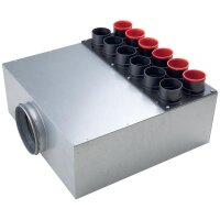 Helios FRS-VK 12-63/160 Verteilerkasten 12 × DN...