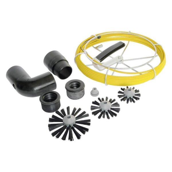 Helios KWL-RS  KWL-Reinigungsset f. DN 63, 75 und 100, flex.GFK-Draht 20m