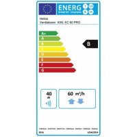 Helios KWL EC 60 PRO  Lüftungseinsatz kpl....