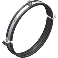 Lüftungsrohrschellen DN 125mm mit Gummieinlage