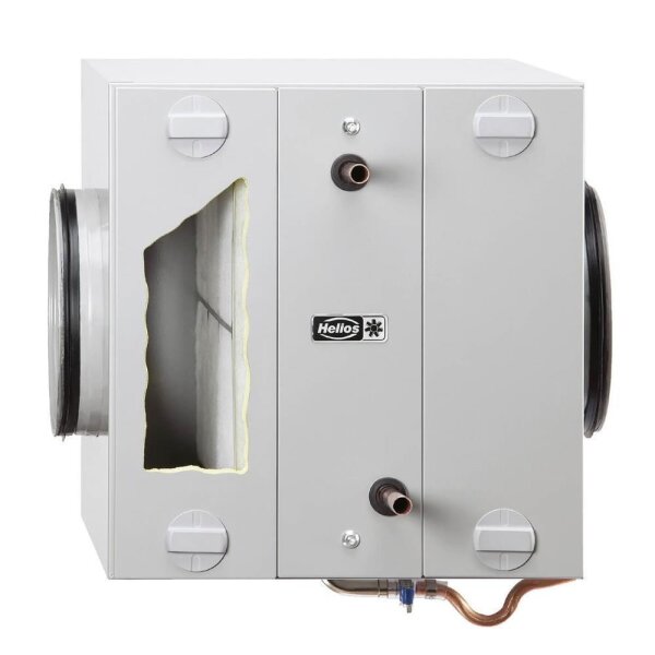 Helios SEWT-W Wärmetauschermodul vollisol., Stutzen DN 180 integr. Filter