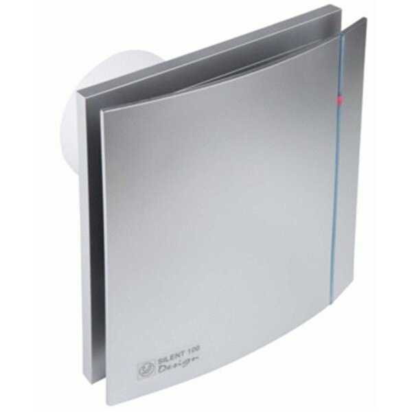 S&P Badventilator Silent-100 Design CZ Silber