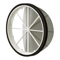 Helios RVE 80  Rohreinschub- Verschlussklappe luftdicht...