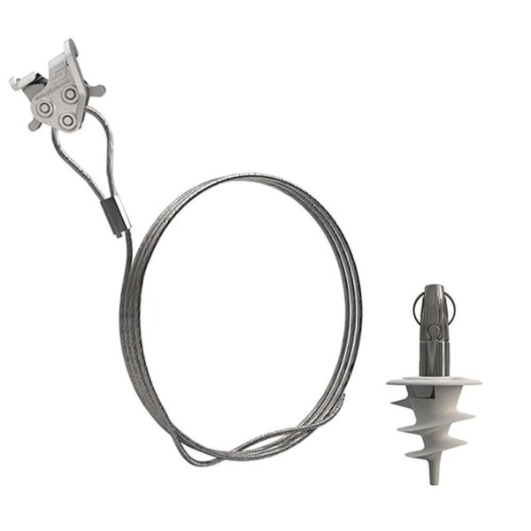 Gripple Angel Helix ZA Endung C-Clip 3mm 1M 10 Stück