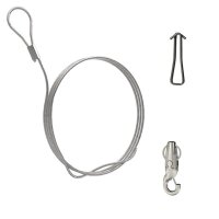 Gripple 4x Angel Haken 2M Endung Schlaufe+Dübel