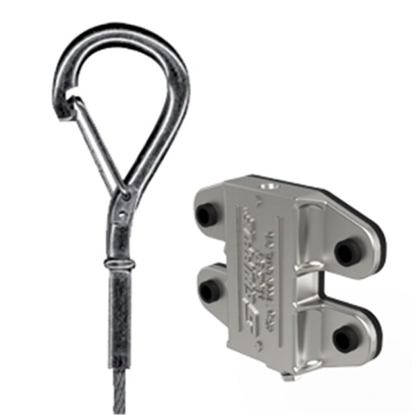 Gripple Trapez PL Nr. 2 für Kanäle + Haken 2M