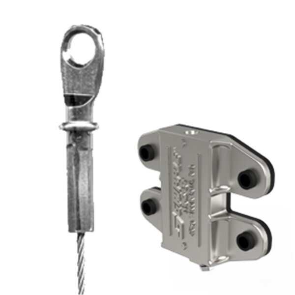 Gripple TrapezPL Nr.2 für Kanäle + Lasche/Öse 5M