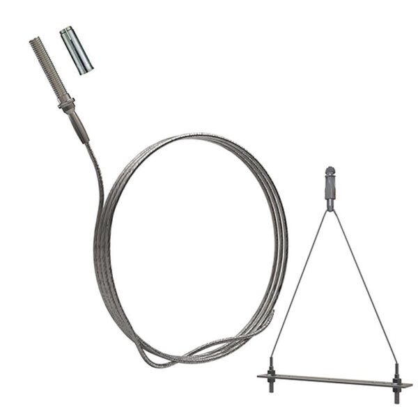 Gripple UniGrip Y Pipe (55kg) Nr.2 Gewinde M8 3m – 10 Stück