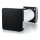 Blauberg VENTO inHome mini S11 BLK schwarze Innenblende, DN 100 – Dezentrales Lüftungsgerät mit Wärmerückgewinnung