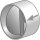 Helios RSKK 100 Rohr-Verschlußklappe aus Kunststoff, DN 100 mm