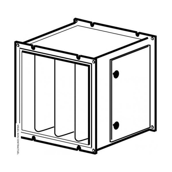 Frico SWF3 Filtermodul, Stahl. verz., Filter G3 für CPF/PRI/SWH/SWL/SWS12